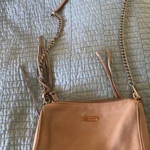 Rebecca minkoff tan shoulder bag